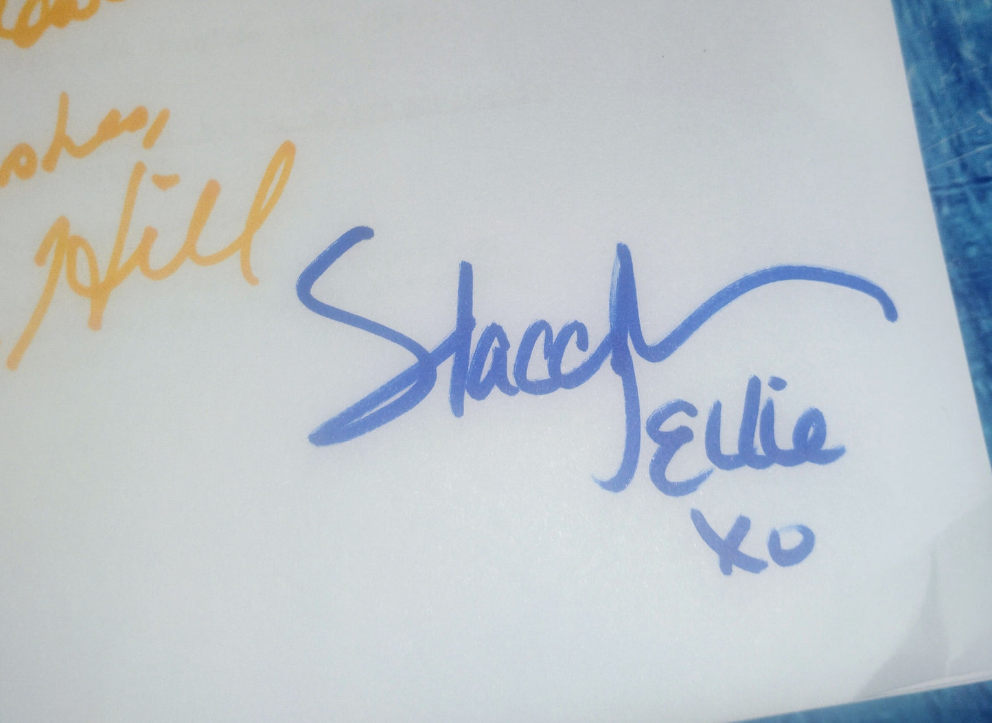 Halloween 3 Hand Signed Autograph Script COA Debra Hill