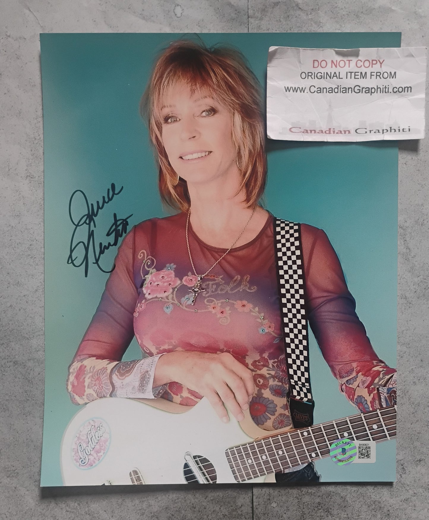 Juice Newton Hand Signed Autograph 8x10 Photo BAS COA
