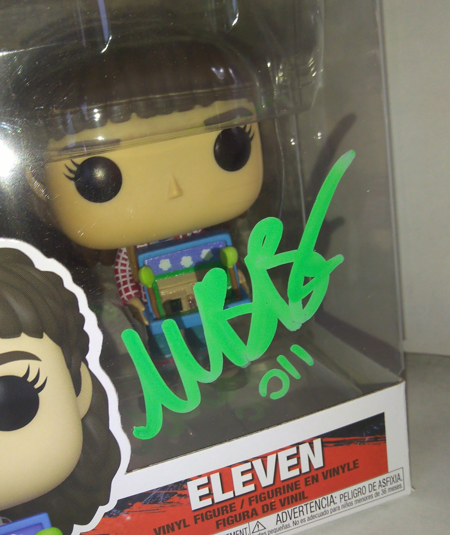 Millie Bobby Brown Hand Signed Autograph Stranger Things Funko Pop COA