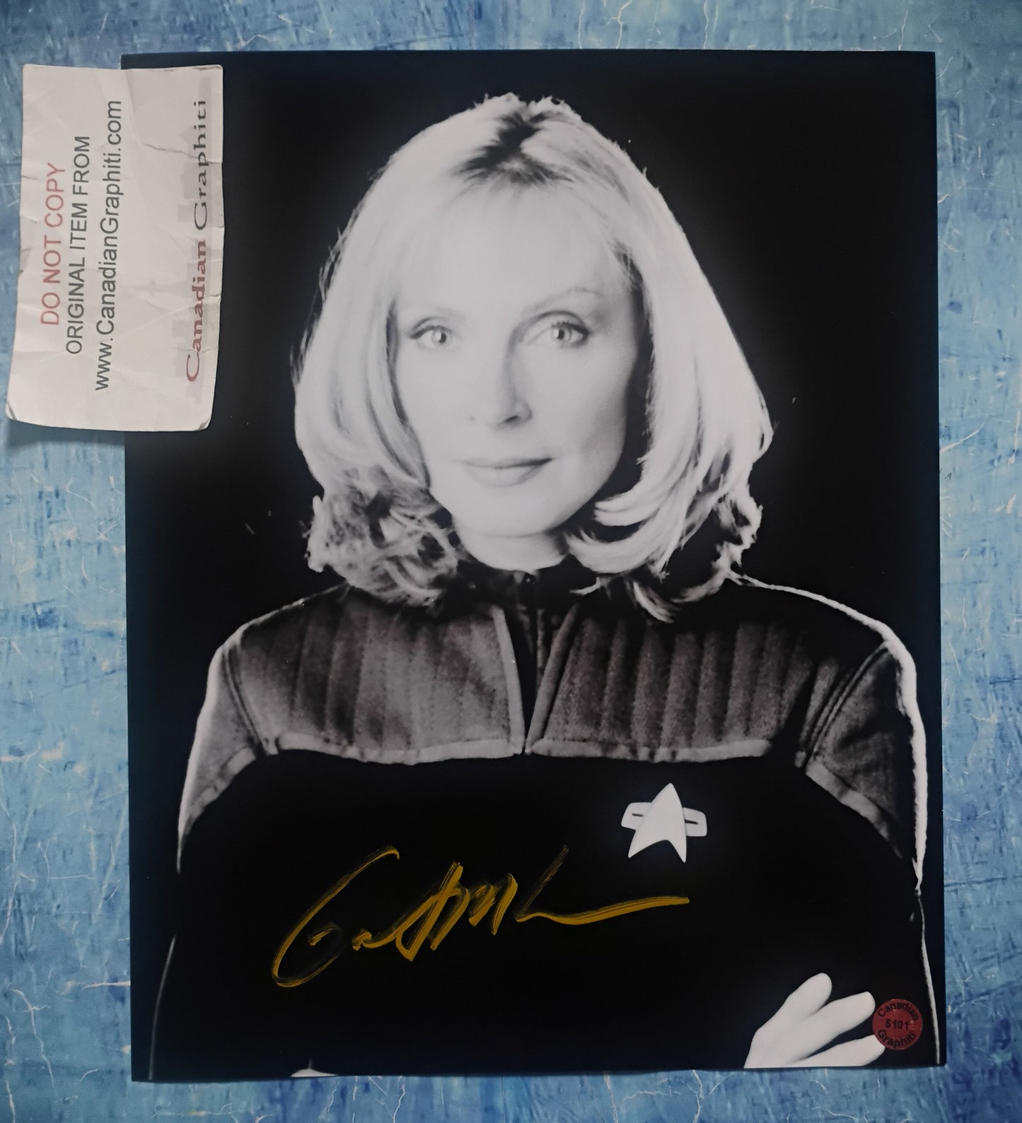 Gates McFadden Hand Signed Autograph 8x10 Photo COA Star Trek