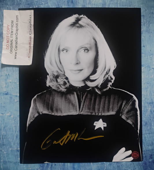 Gates McFadden Hand Signed Autograph 8x10 Photo COA Star Trek