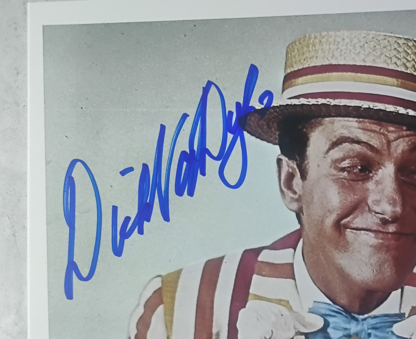 Julie Andrews & Dick Van Dyke Hand Signed Autograph 11x14 Photo COA Mary Poppins