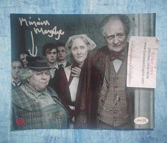 Miriam Margoyles Hand Signed Autograph 8x10 Photo JSA COA Harry Potter