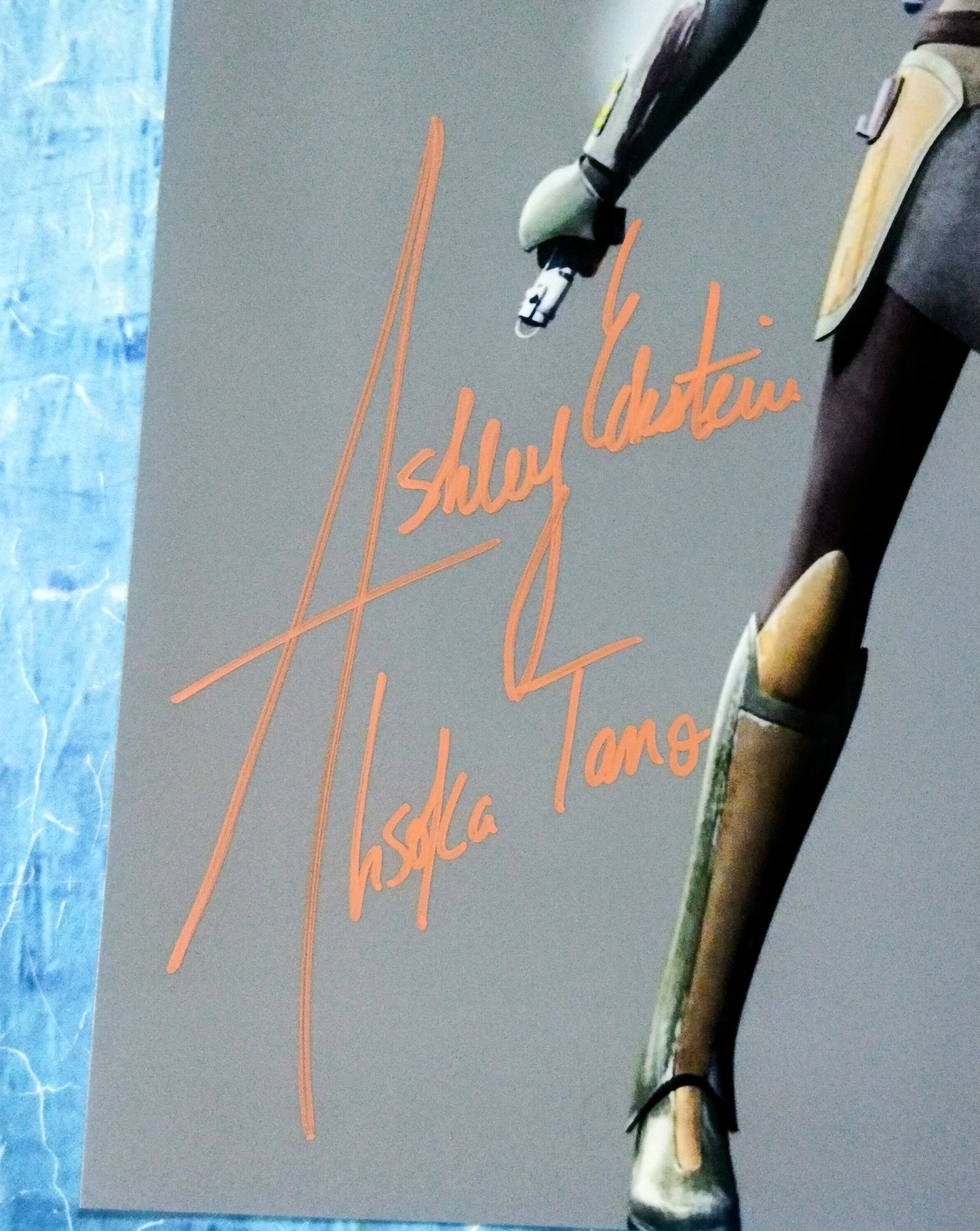 Ashley Eckstein Hand Signed Autograph 8x10 Photo COA Star Wars Clone Wars