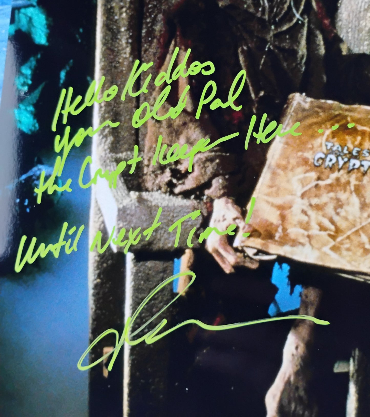 John Kassir Hand Signed Autograph 8x10 Photo COA Tales From The Crypt