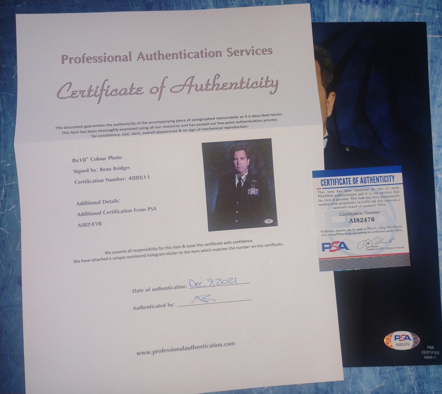 Beau Bridges Hand Signed Autograph 8x10 Photo PSA COA Stargate