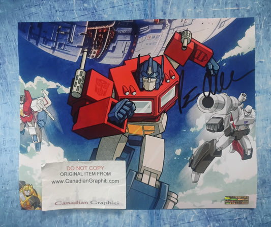 Peter Cullen Hand Signed Autograph 8x10 Photo COA Optimus Prime