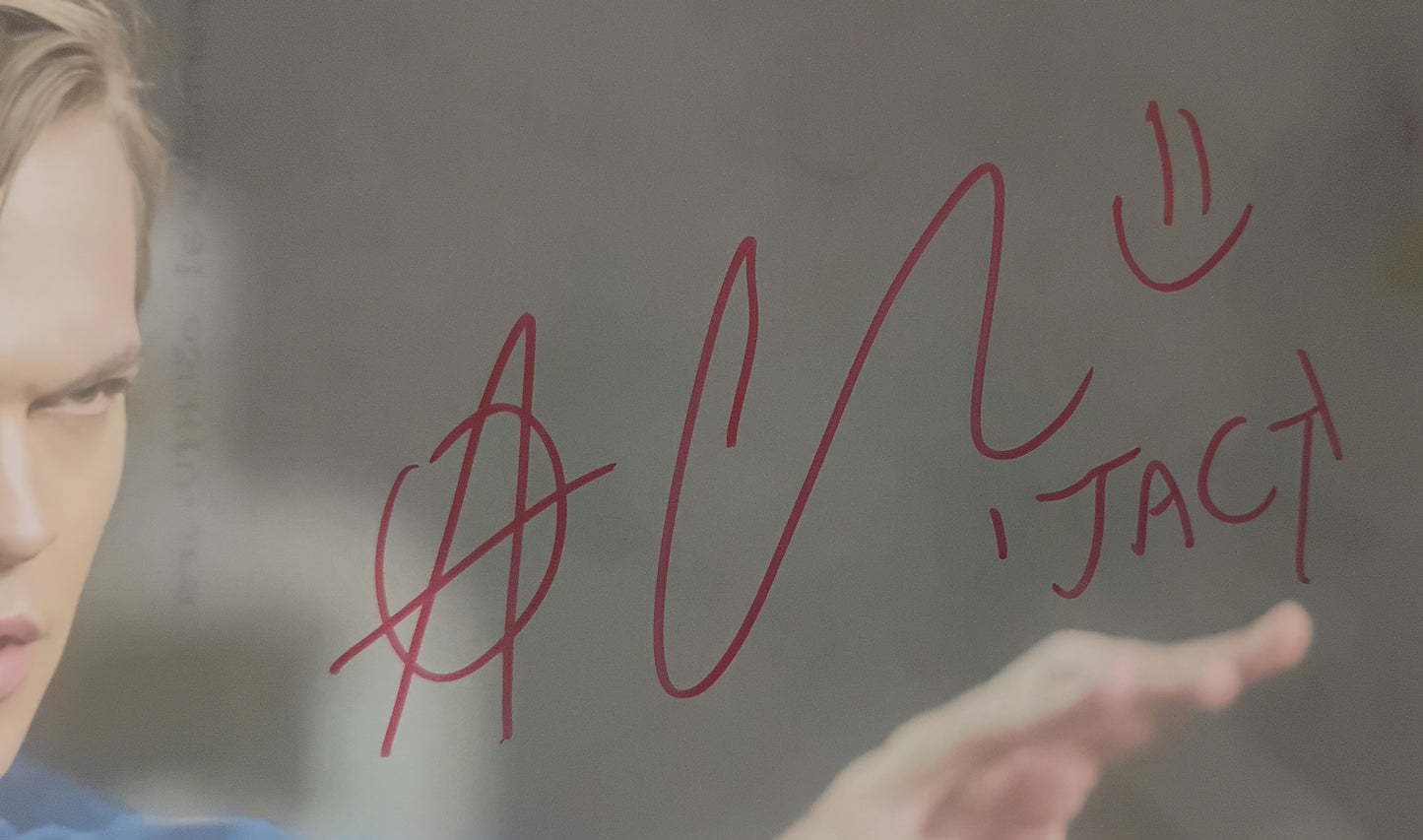 Alexander Calvert Hand Signed Autograph 8x10 Photo COA Supernatural