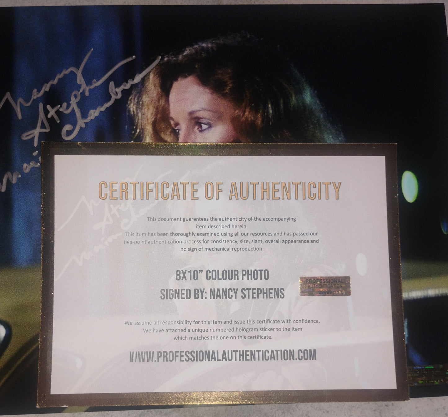 Nancy Stephens Hand Signed Autograph 8x10 Photo COA Halloween