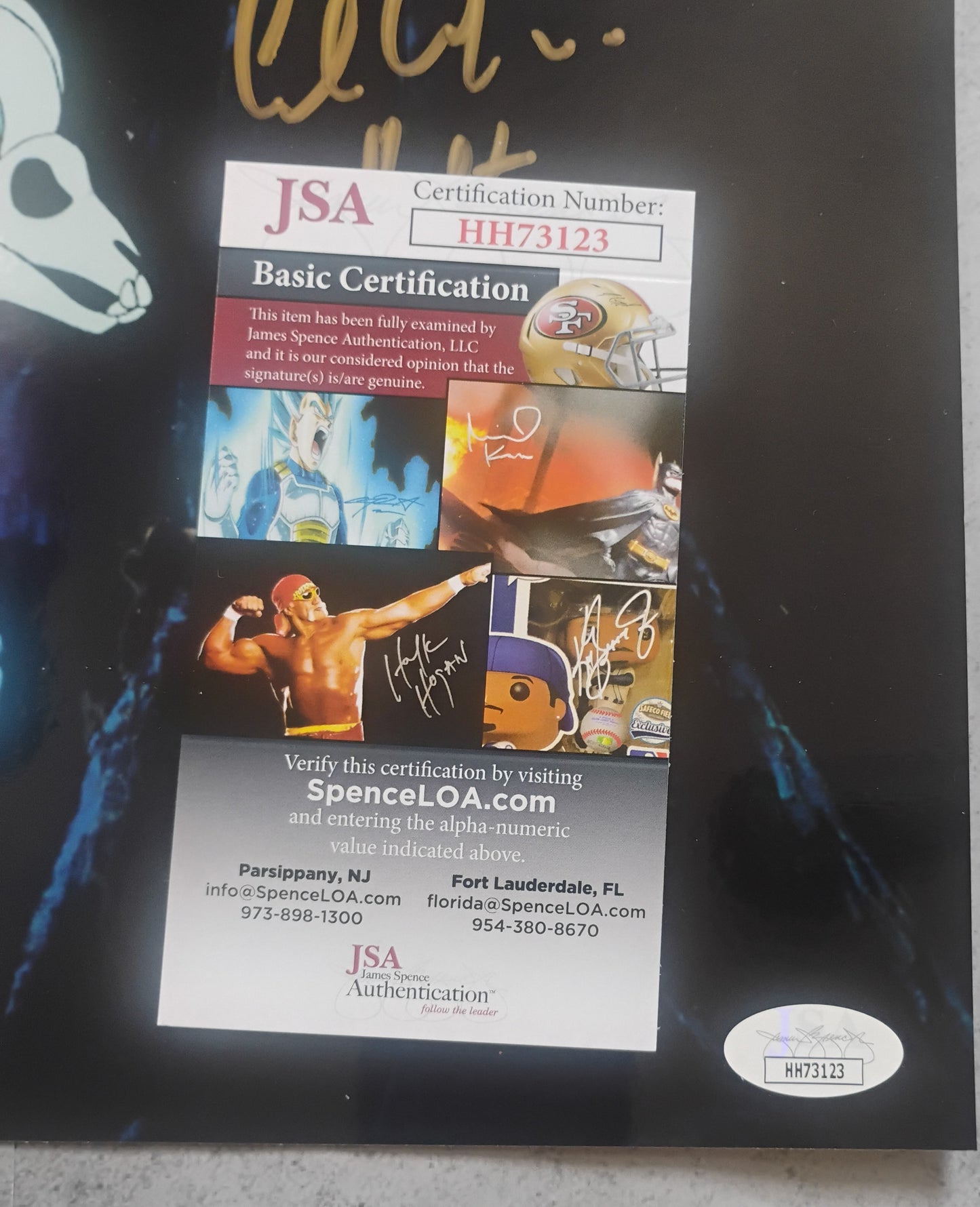 Alan Oppenheimer Hand Signed Autograph 8x10 Photo JSA COA Skeletor