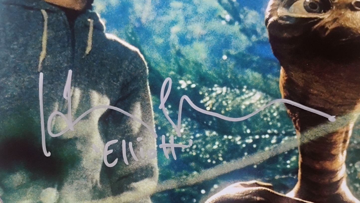 Henry Thomas Hand Signed Autograph 8x10 Photo JSA COA Elliott E.T.