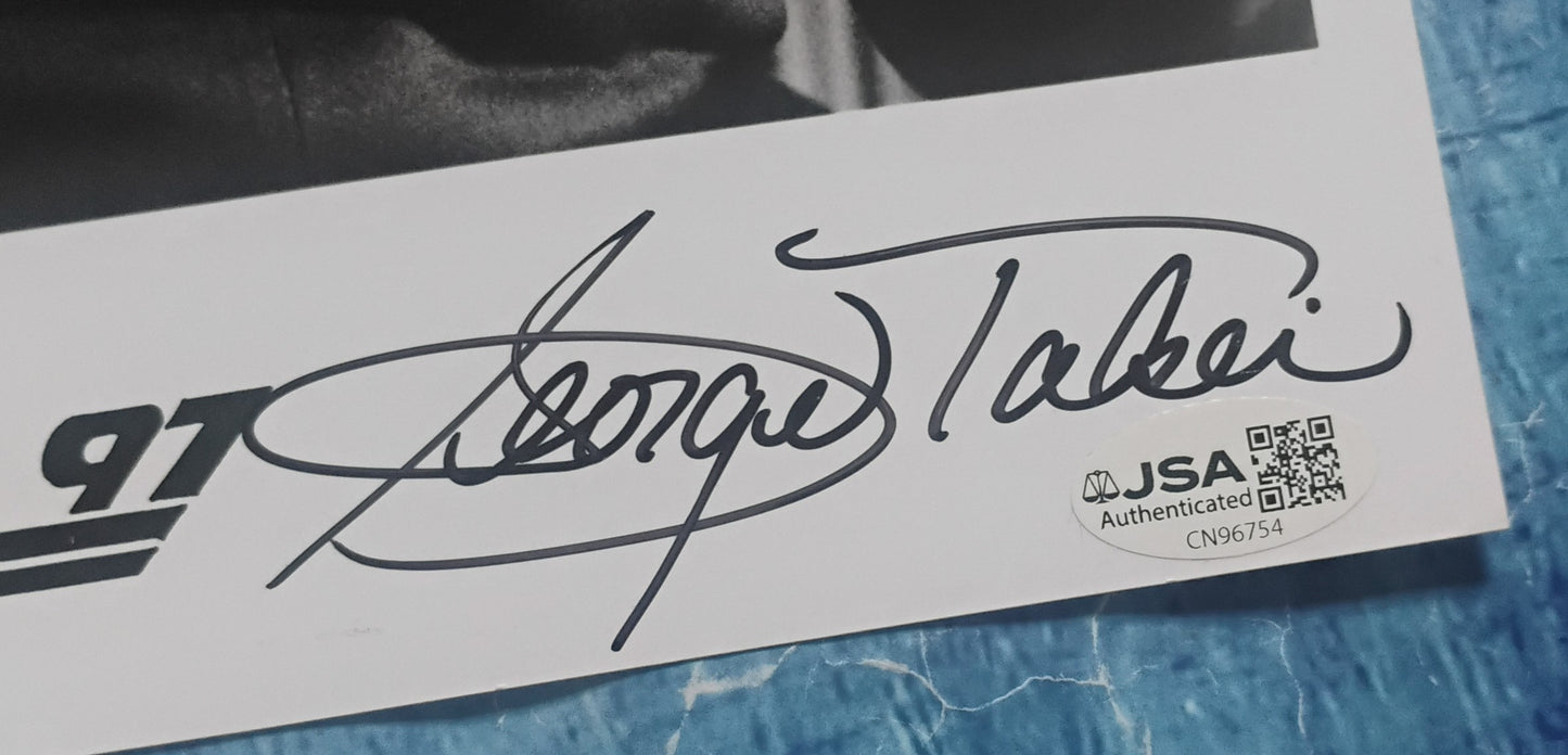 George Takei Hand Signed Autograph 8x10 Photo JSA COA Star Trek