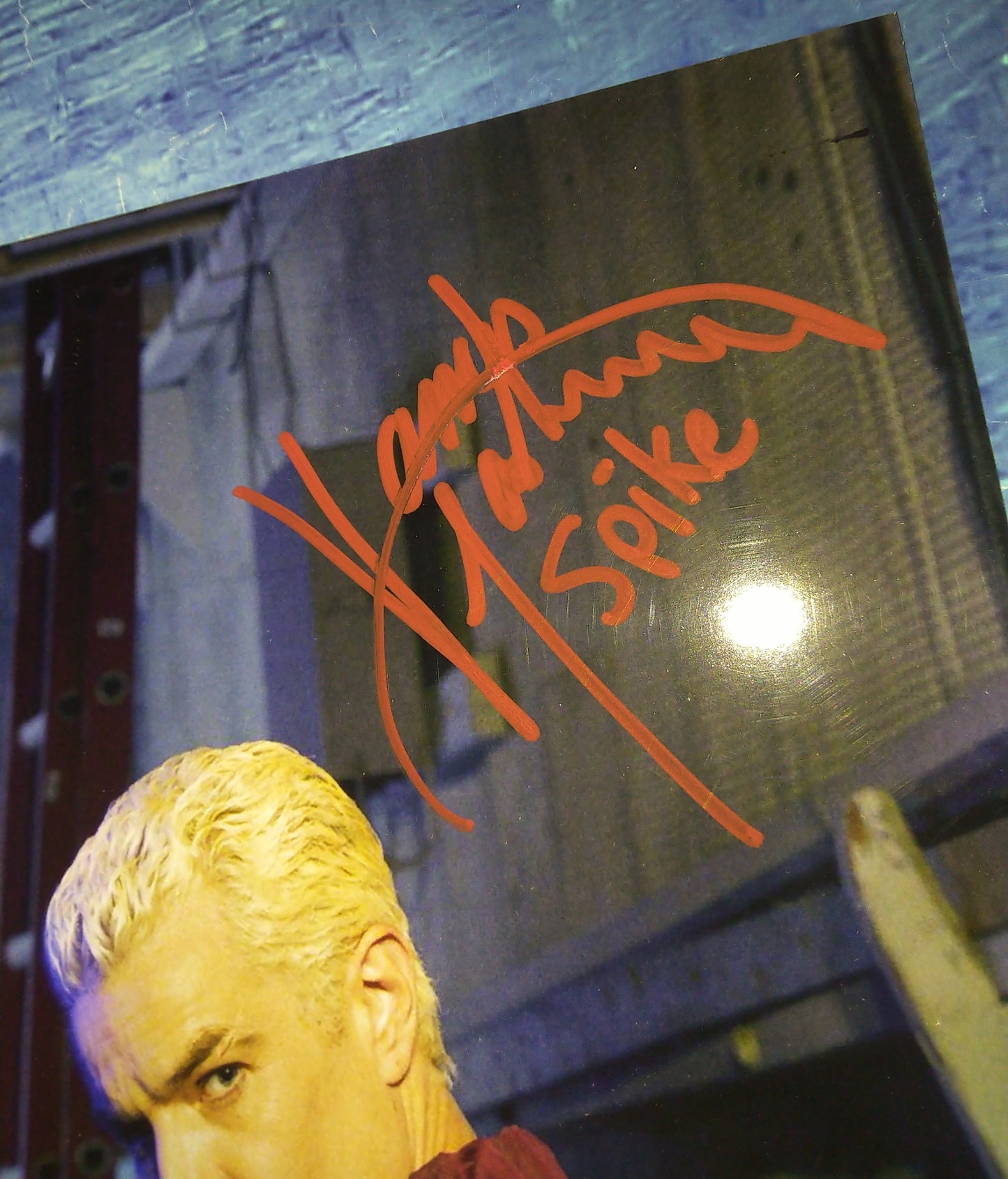 David Boreanaz & James Marsters Hand Signed Autograph 11x14 Photo COA