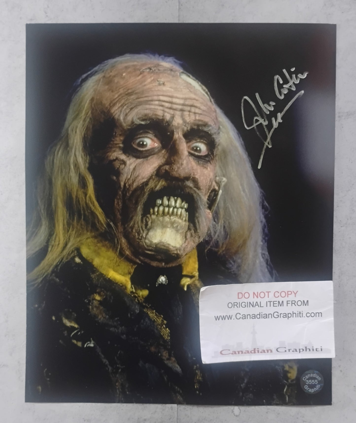 John Astin Hand Signed Autograph 8x10 Photo COA The Frighteners