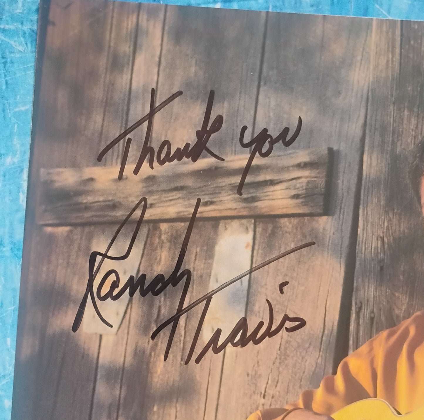 Randy Travis Hand Signed Autograph 8x10 Photo JSA COA