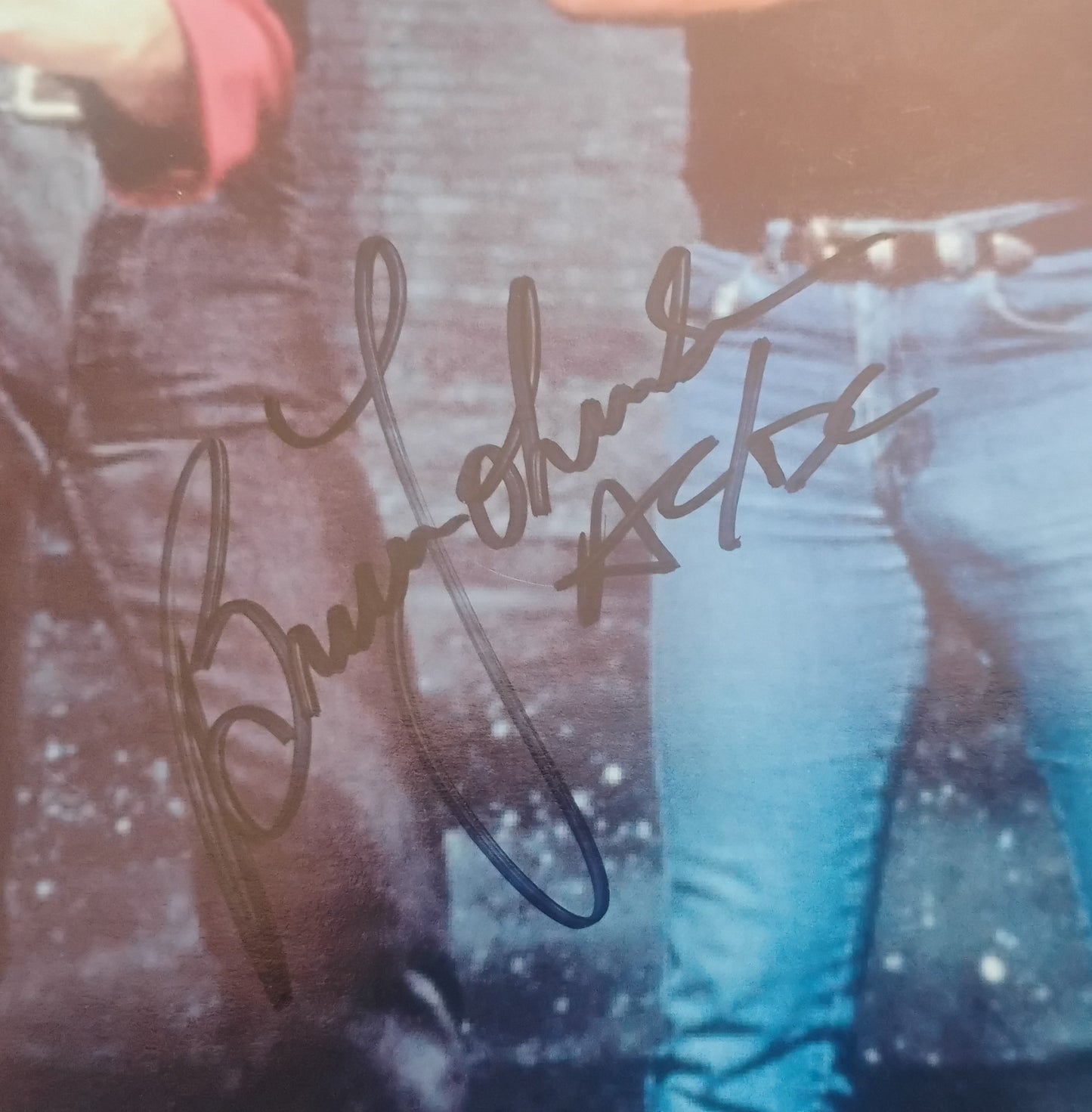 AC/DC Hand Signed Autograph 8x10 Photo COA Malcolm & Angus Young, Brian Johnson