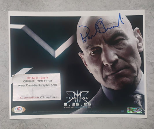 Patrick Stewart Hand Signed Autograph 8x10 Photo PSA COA X-Men