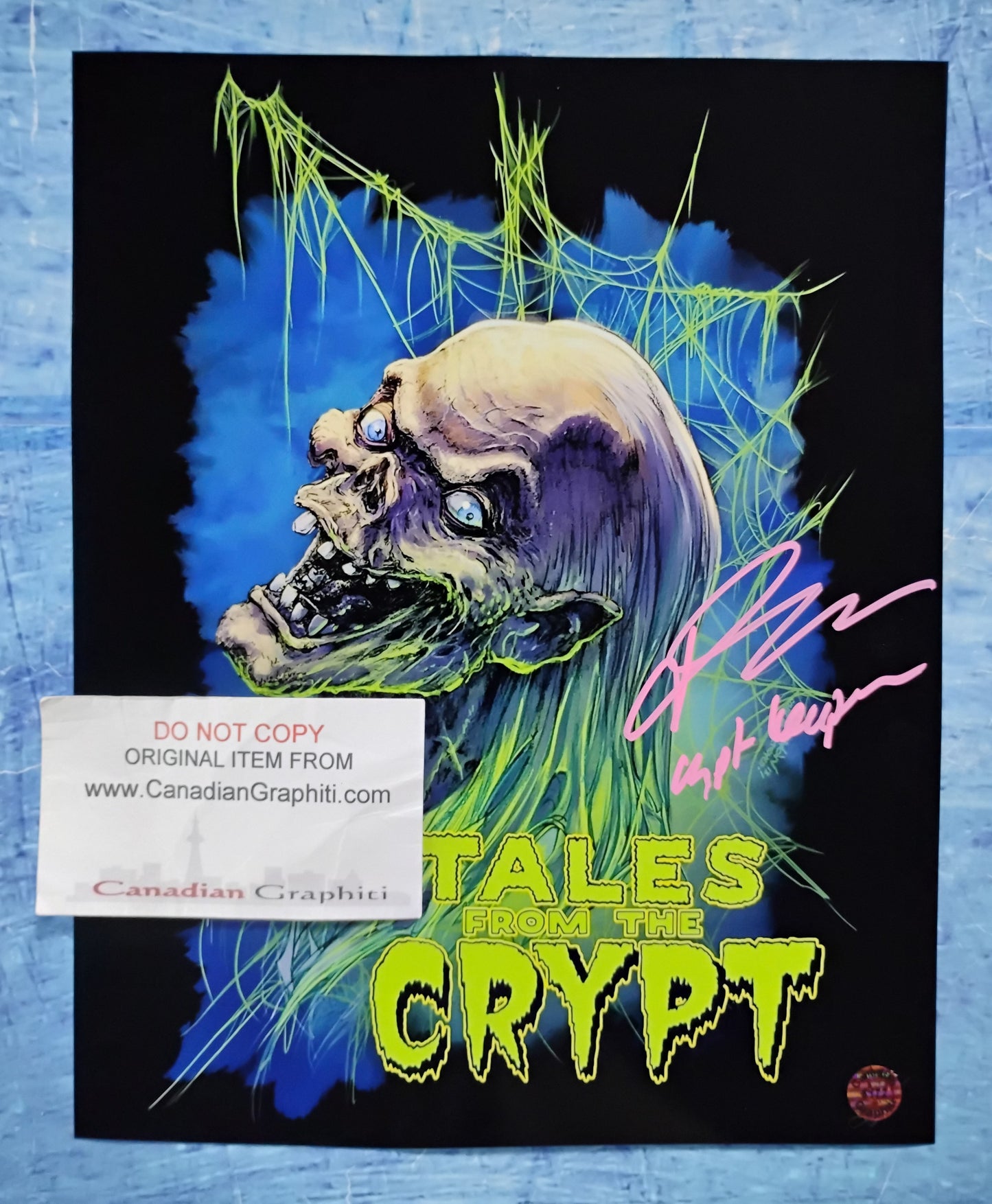 John Kassir Hand Signed Autograph 8x10 Photo COA Tales From The Crypt