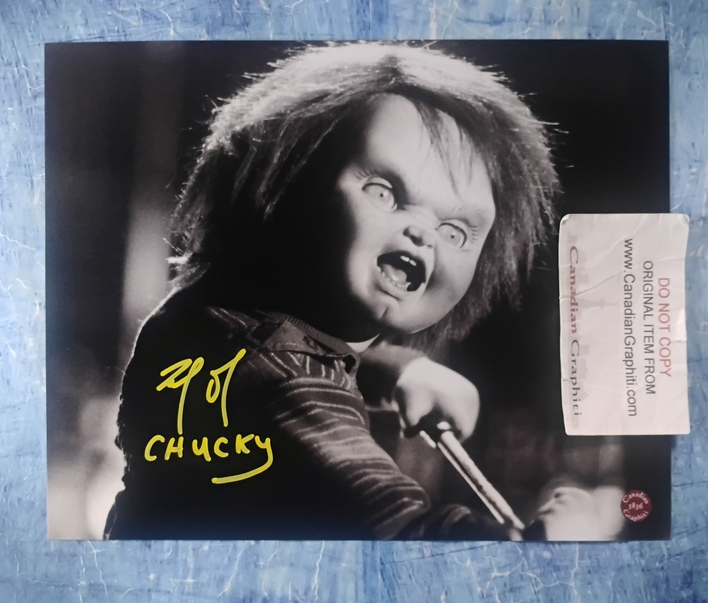Brad Dourif Hand Signed Autograph 8x10 Photo COA Child's Play