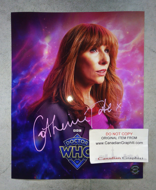 Catherine Tate Hand Signed Autograph 8x10 Photo COA Doctor Who