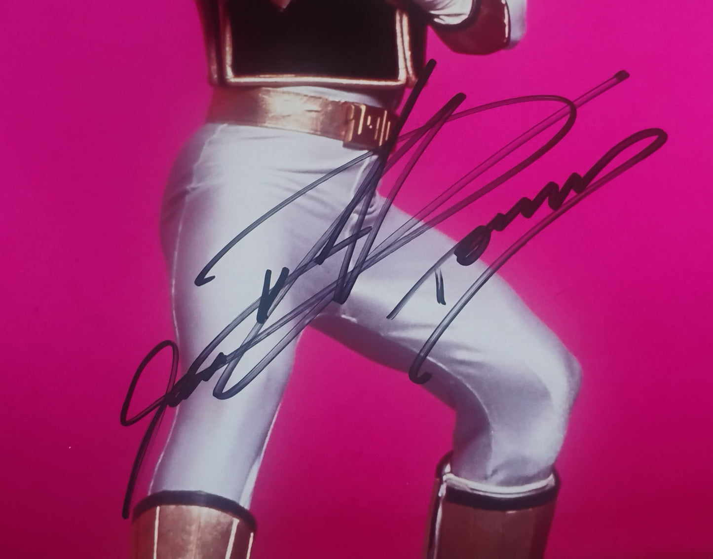 Jason David Frank Hand Signed Autograph 8x10 Photo COA Power Rangers