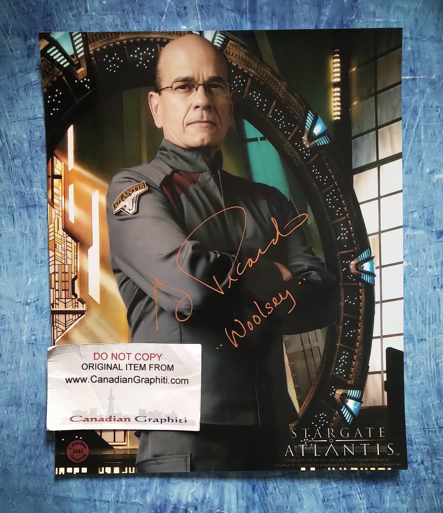Robert Picardo Hand Signed Autograph 8x10 Photo OPix COA Stargate Atlantis