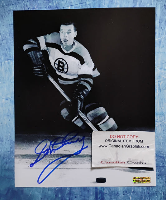 Don Cherry Hand Signed Autograph 8x10 Photo Boston Bruins