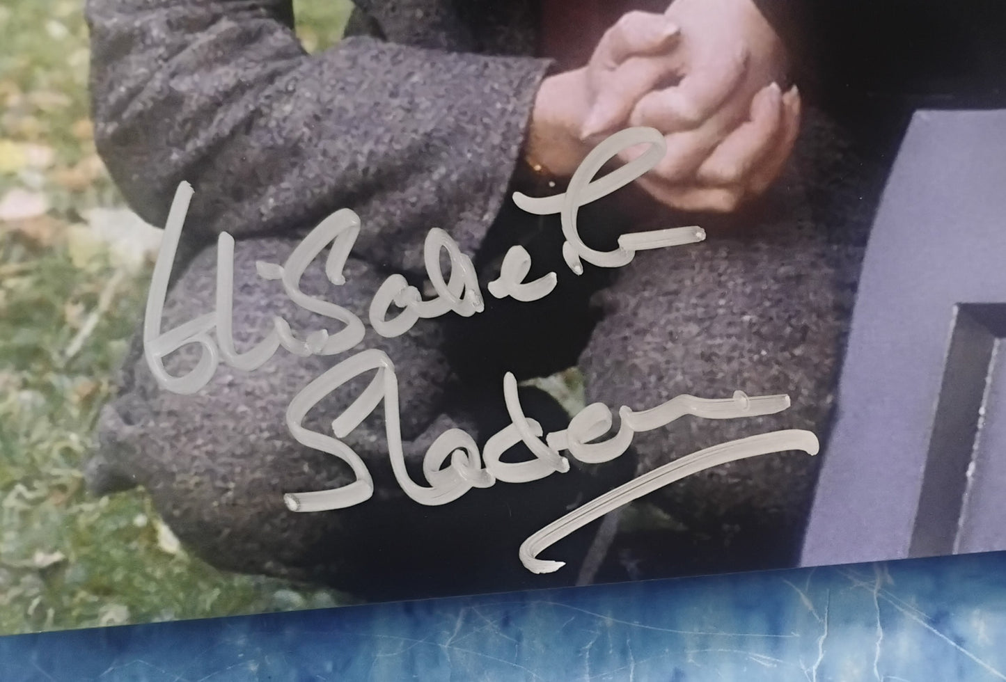 Elisabeth Sladen Hand Signed Autograph 8x10 Photo COA Doctor Who