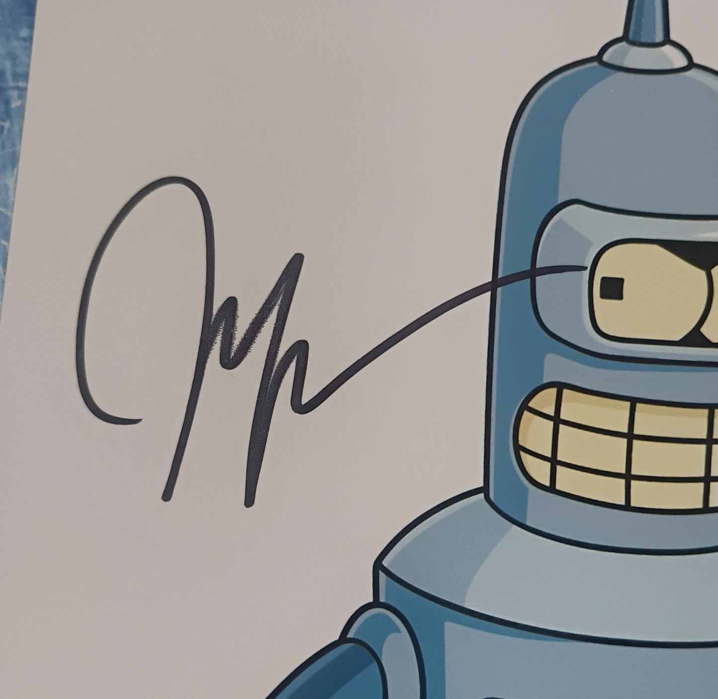 John DiMaggio Hand Signed Autograph 8x10 Photo COA Futurama