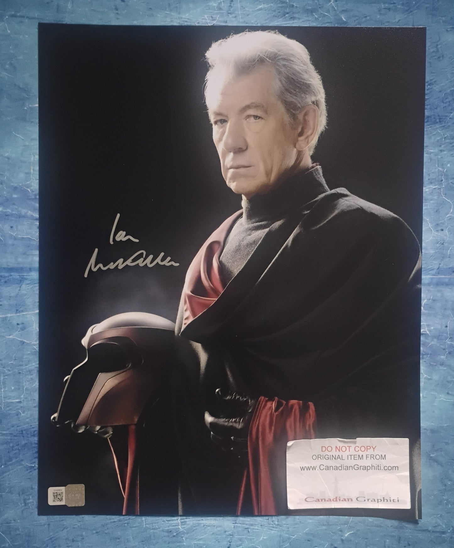 Ian McKellen Hand Signed Autograph 11x14 Photo BAS COA X-Men