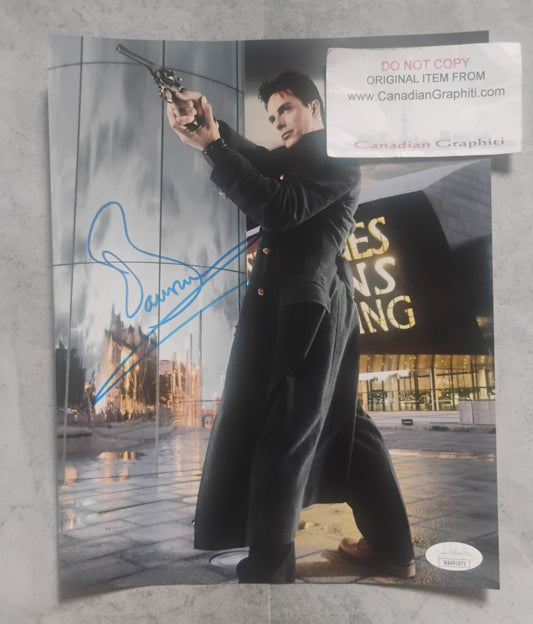 John Barrowman Hand Signed Autograph 8x10 Photo JSA COA Torchwood