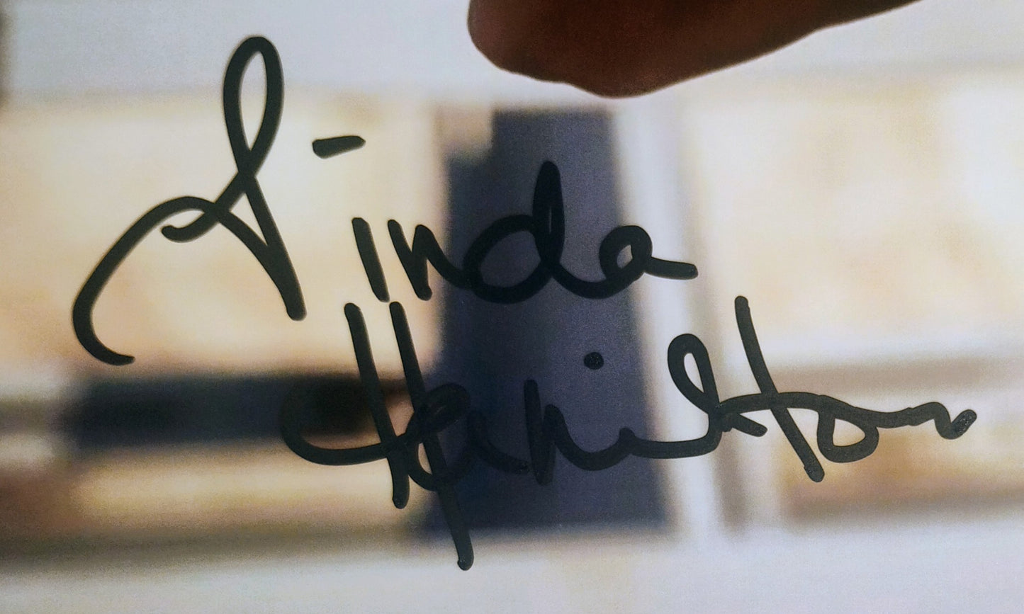 Linda Hamilton Hand Signed Autograph 8x10 Photo COA The Terminator