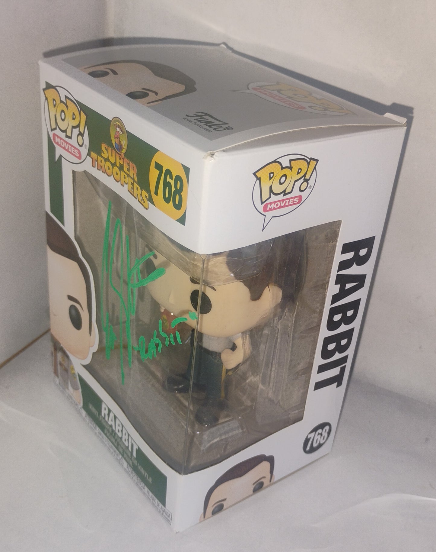 Erik Stolhanske Hand Signed Autograph Super Troopers Funko Pop COA