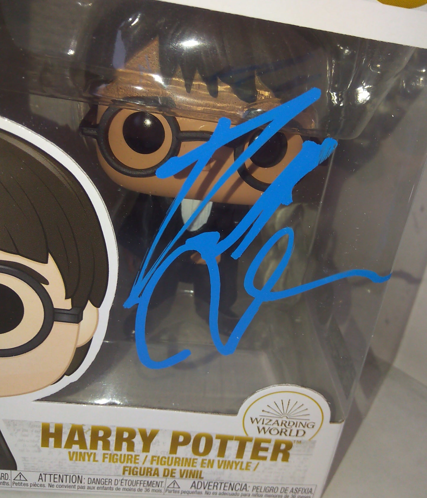 Daniel Radcliffe Hand Signed Autograph Harry Potter Funko Pop COA + BAS