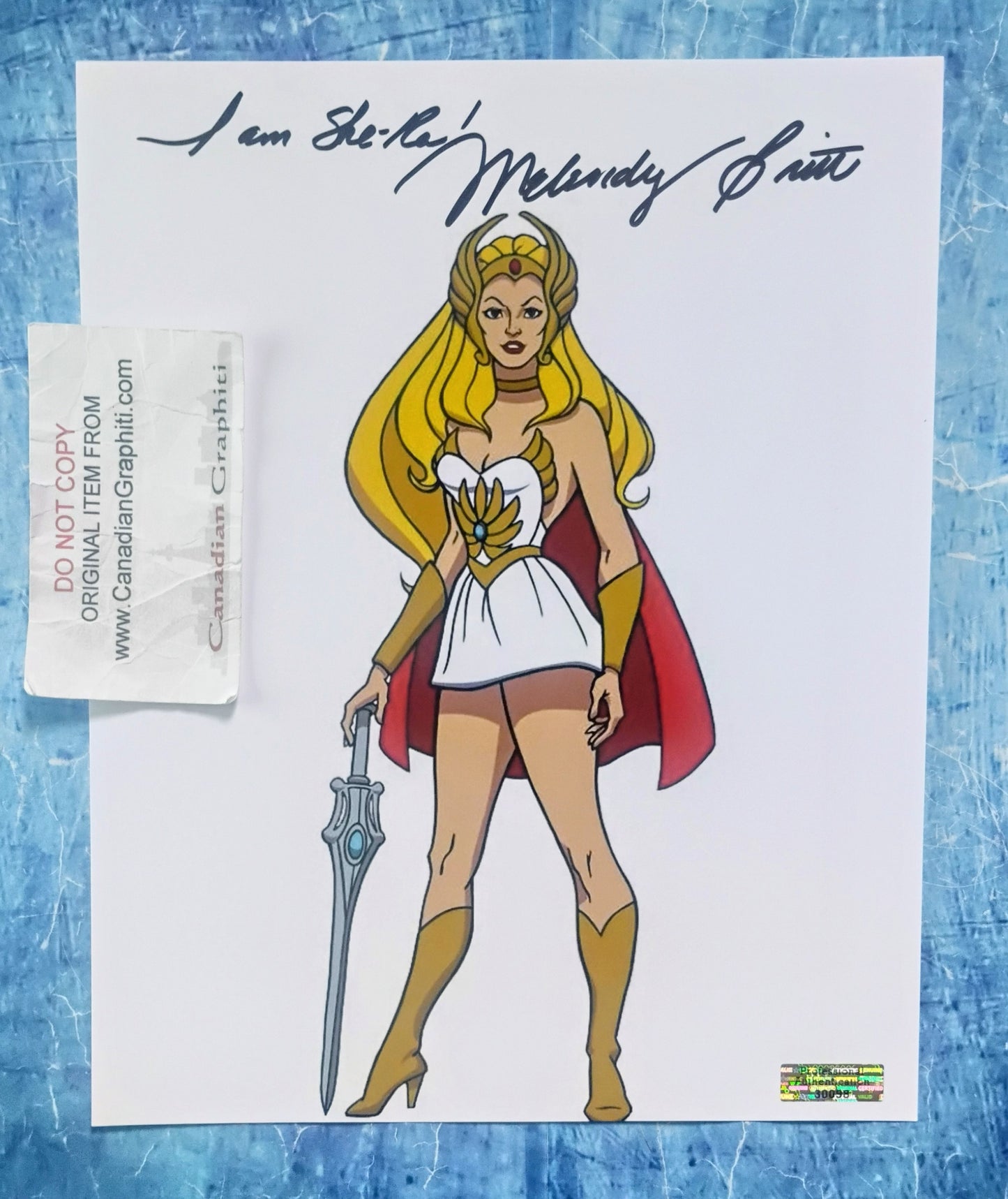 Melendy Britt Hand Signed Autograph 8x10 Photo COA She-ra