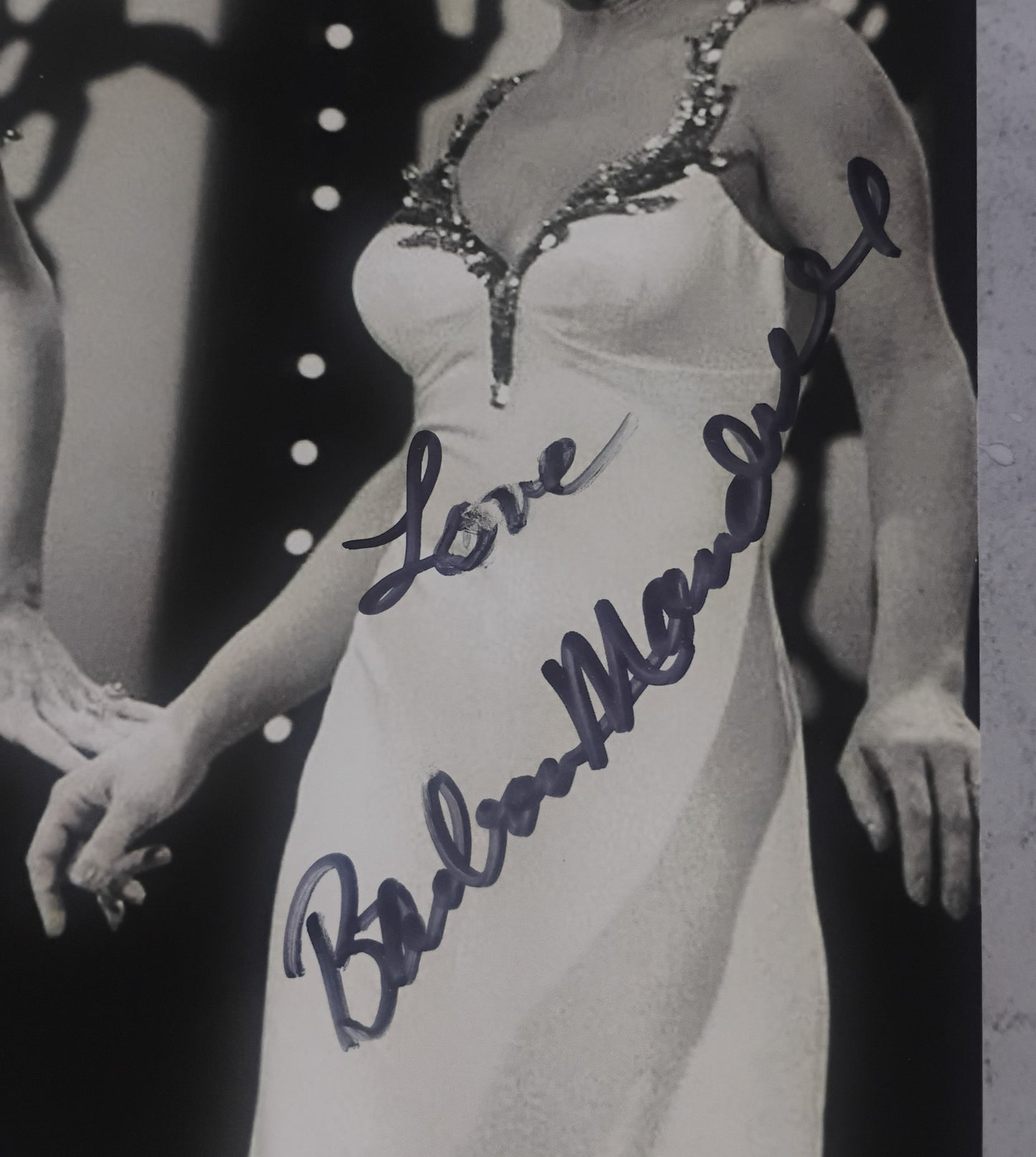 Barbara Mandrell Hand Signed Autograph 8x10 Photo BAS COA