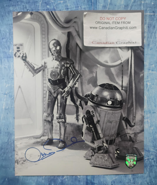Anthony Daniels Hand Signed Autograph 8x10 Photo OPix COA Star Wars
