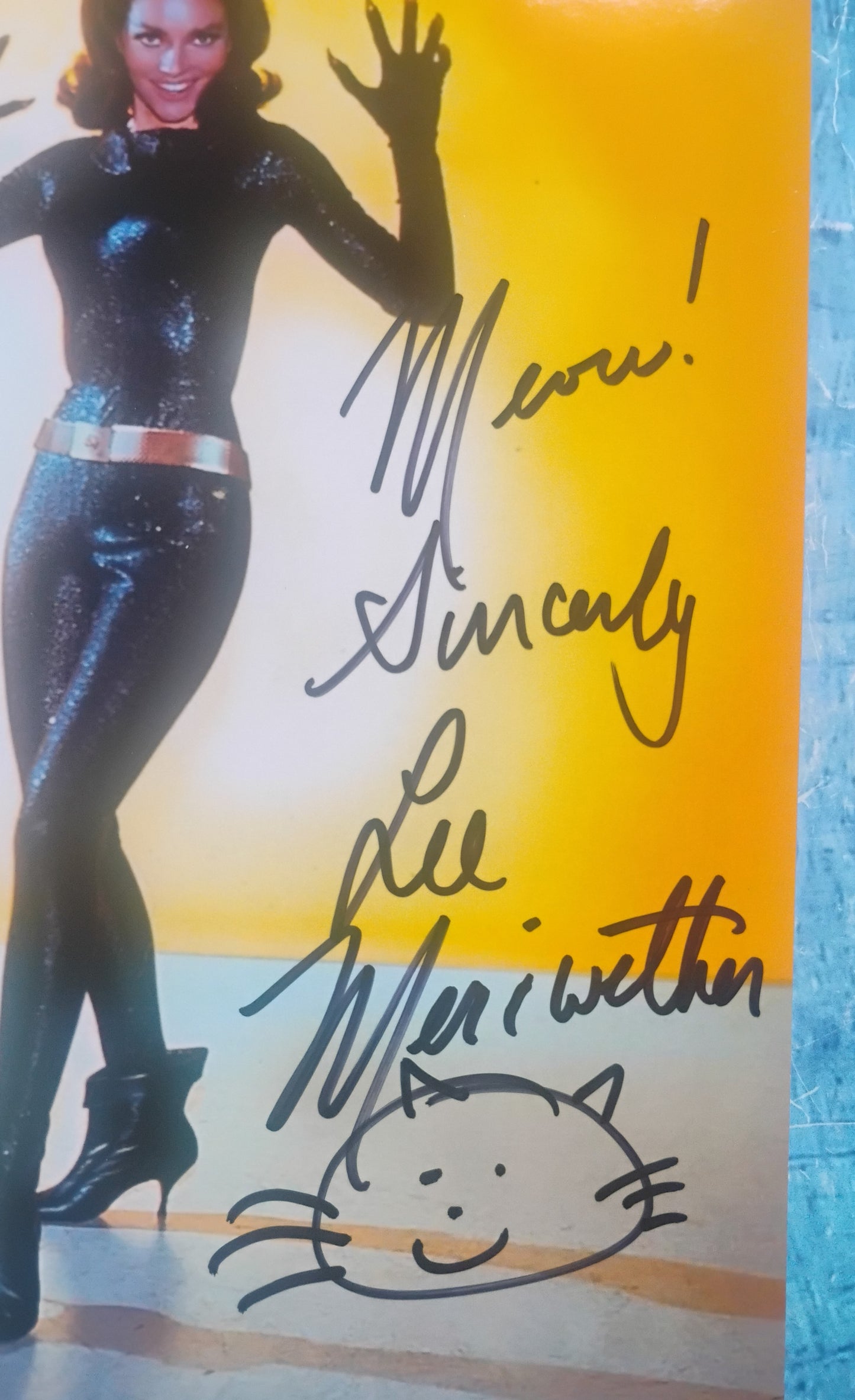 Lee Meriwether Hand Signed Autograph 8x10 Photo COA Catwoman