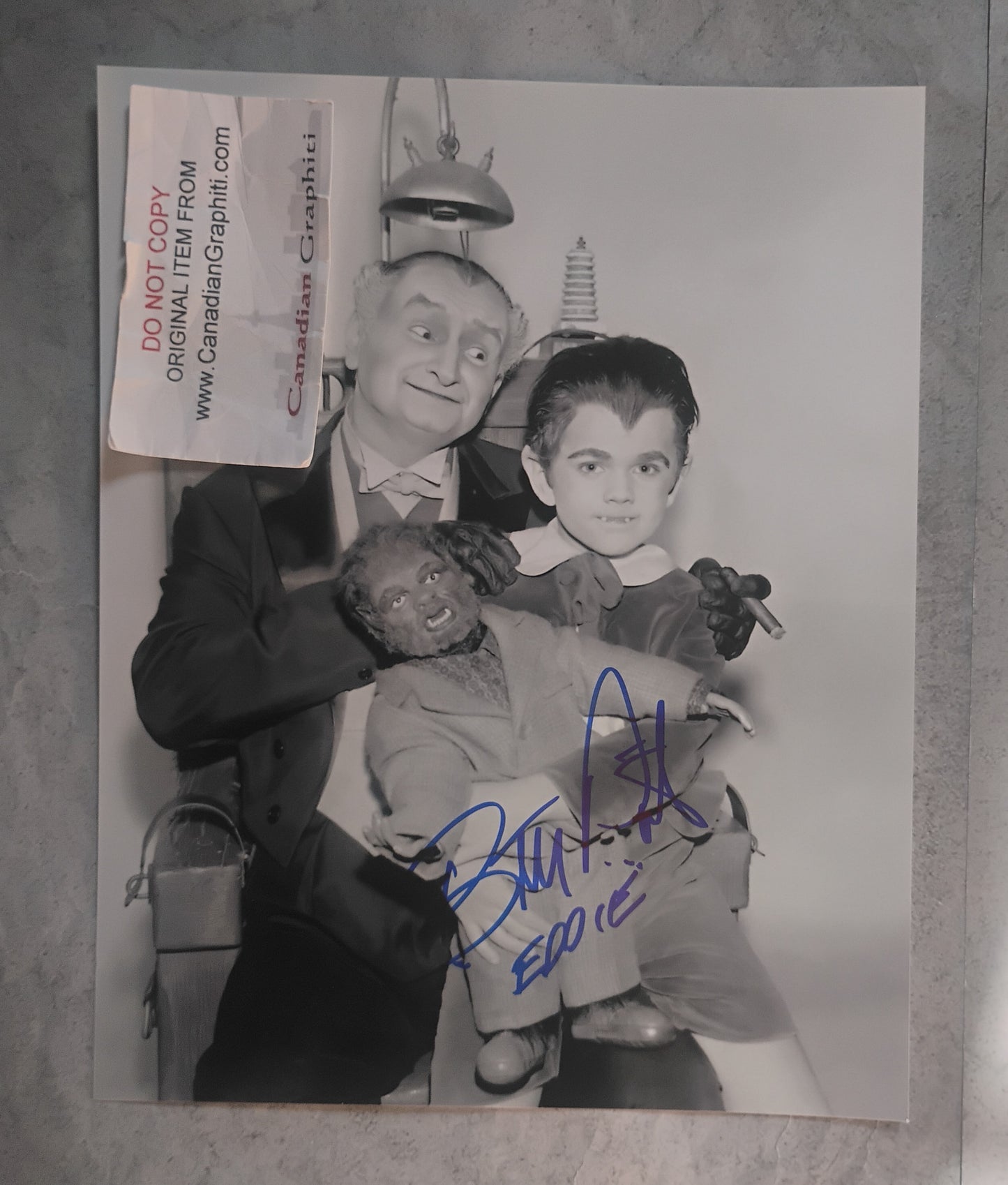 Butch Patrick Hand Signed Autograph 8x10 Photo JSA COA The Munsters