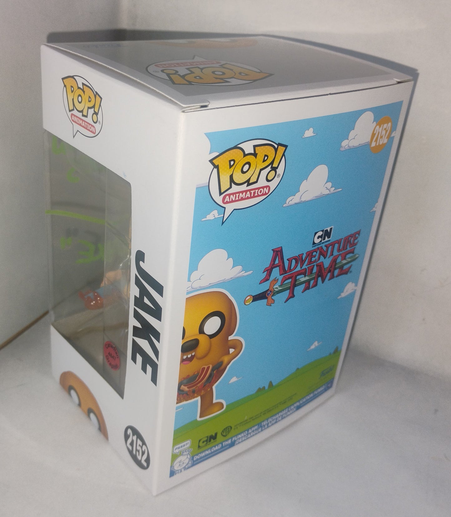 John DiMaggio Hand Signed Autograph Funko Pop COA Adventure Time