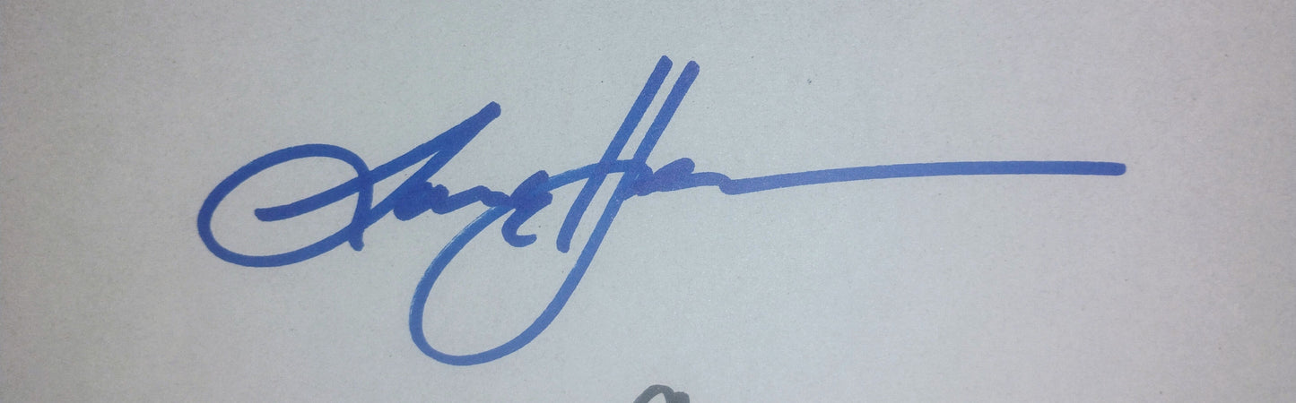 The Terminator 5x Cast Hand Signed Autograph Script COA Arnold Schwarzenegger, Linda Hamilton