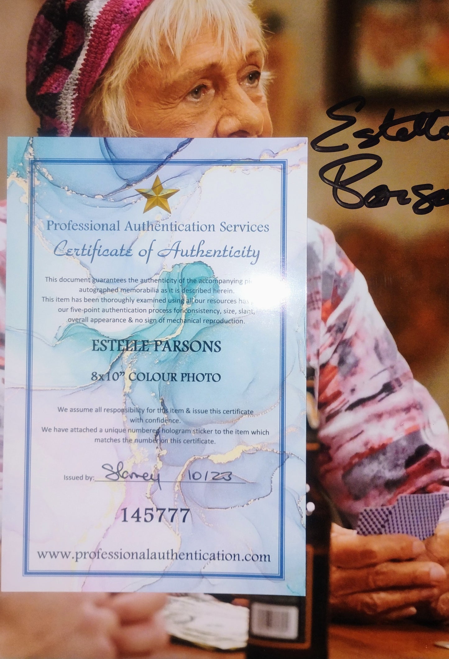 Estelle Parsons Hand Signed Autograph 8x10 Photo COA Roseanne