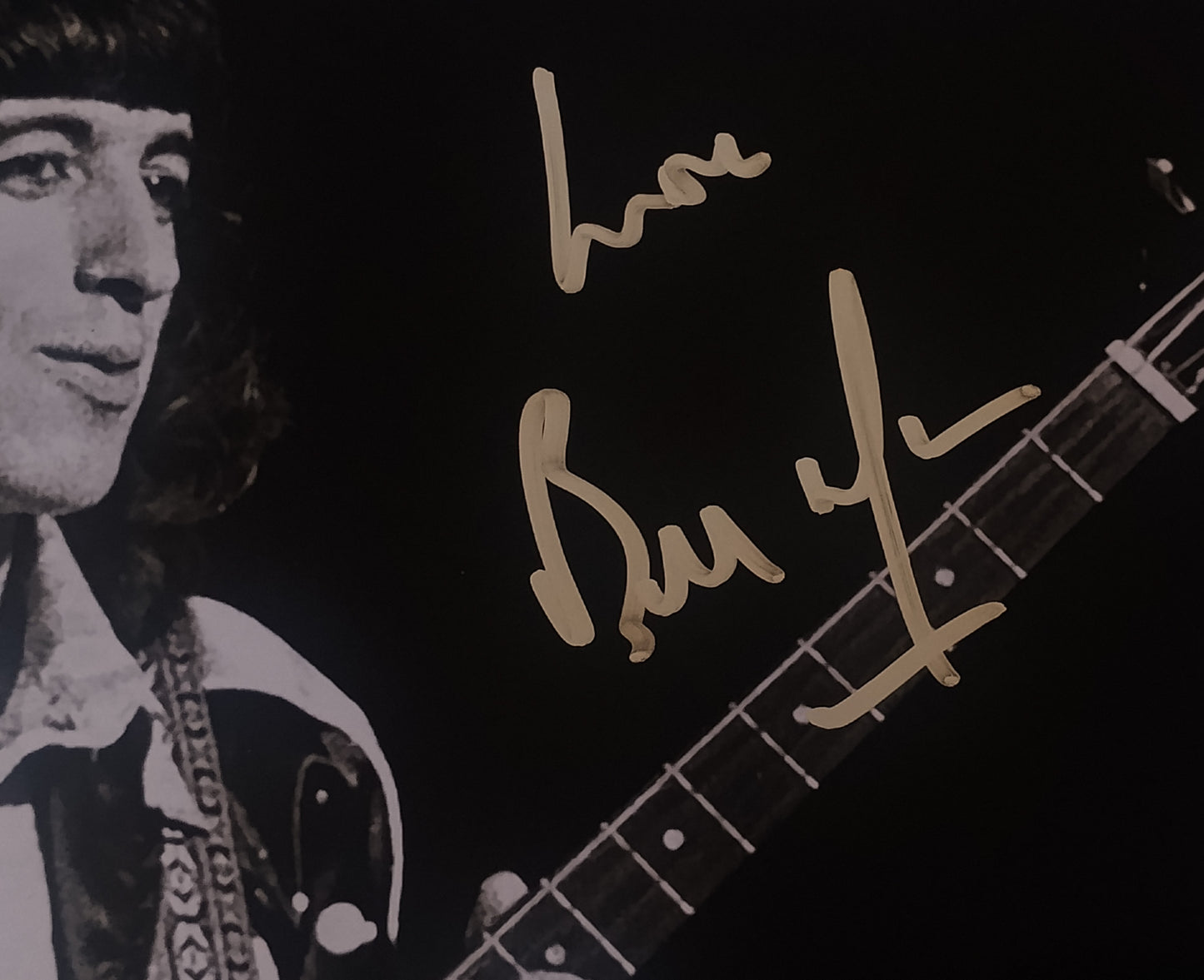 Bill Wyman Hand Signed Autograph 8x10 Photo COA Rolling Stones