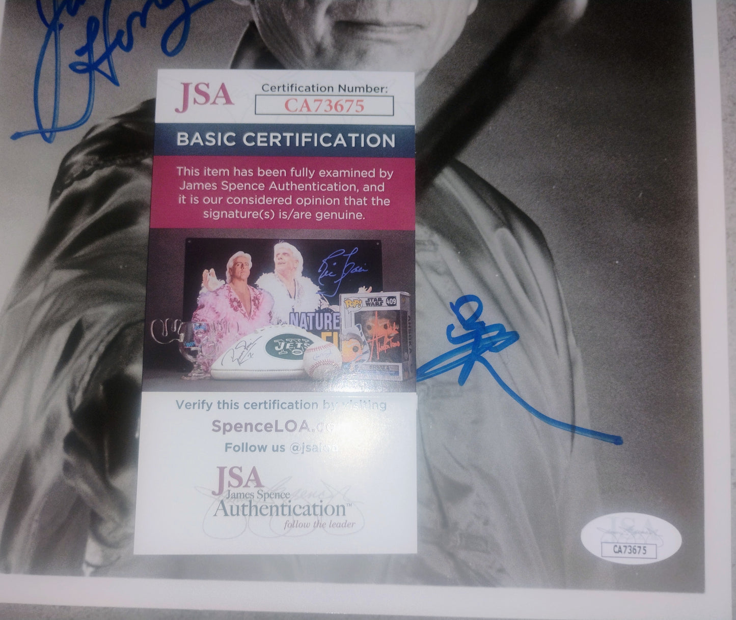 James Hong Hand Signed Autograph 8x10 Photo JSA COA