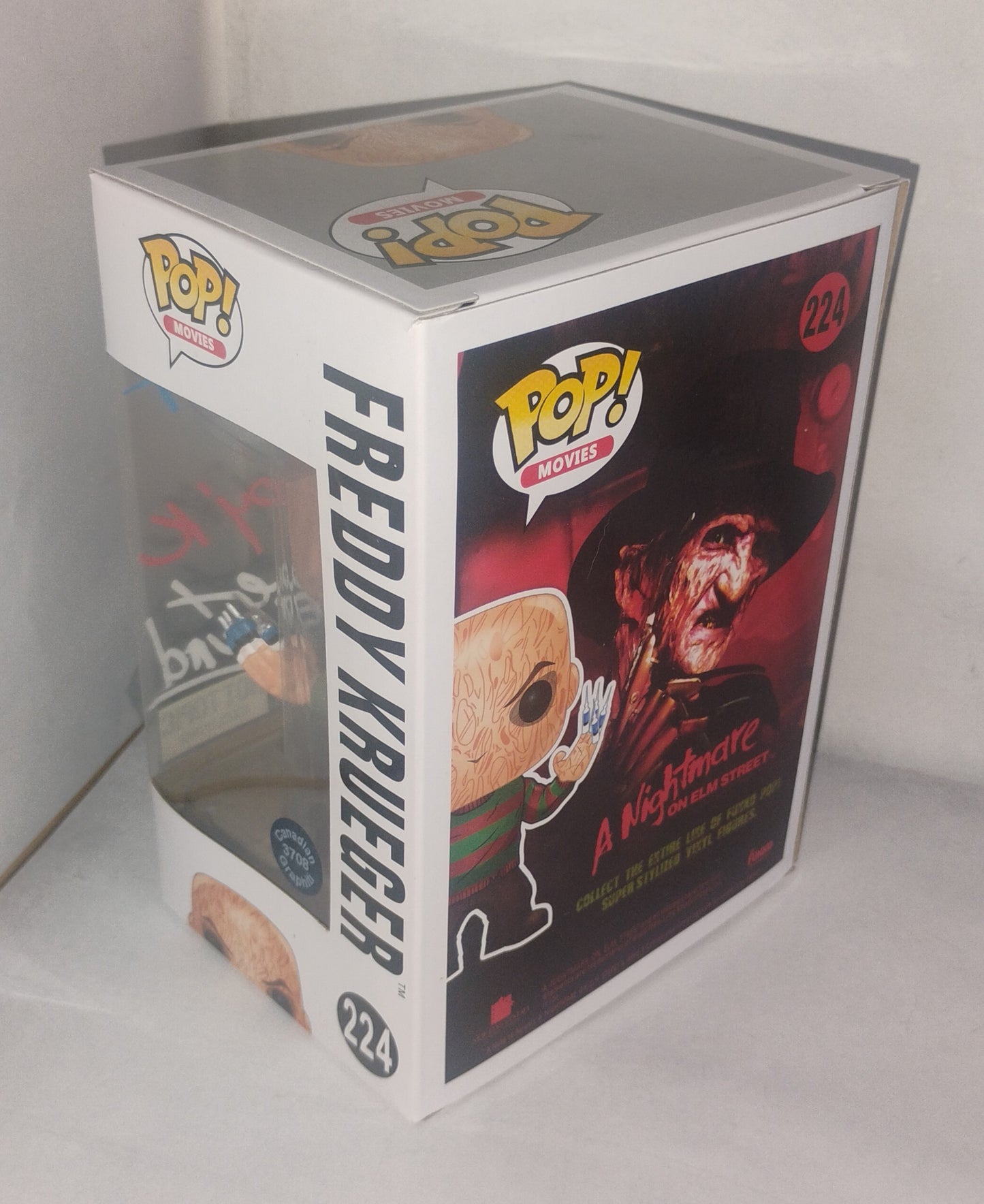 Robert Englund Hand Signed Autograph Freddy Krueger Funko Pop COA