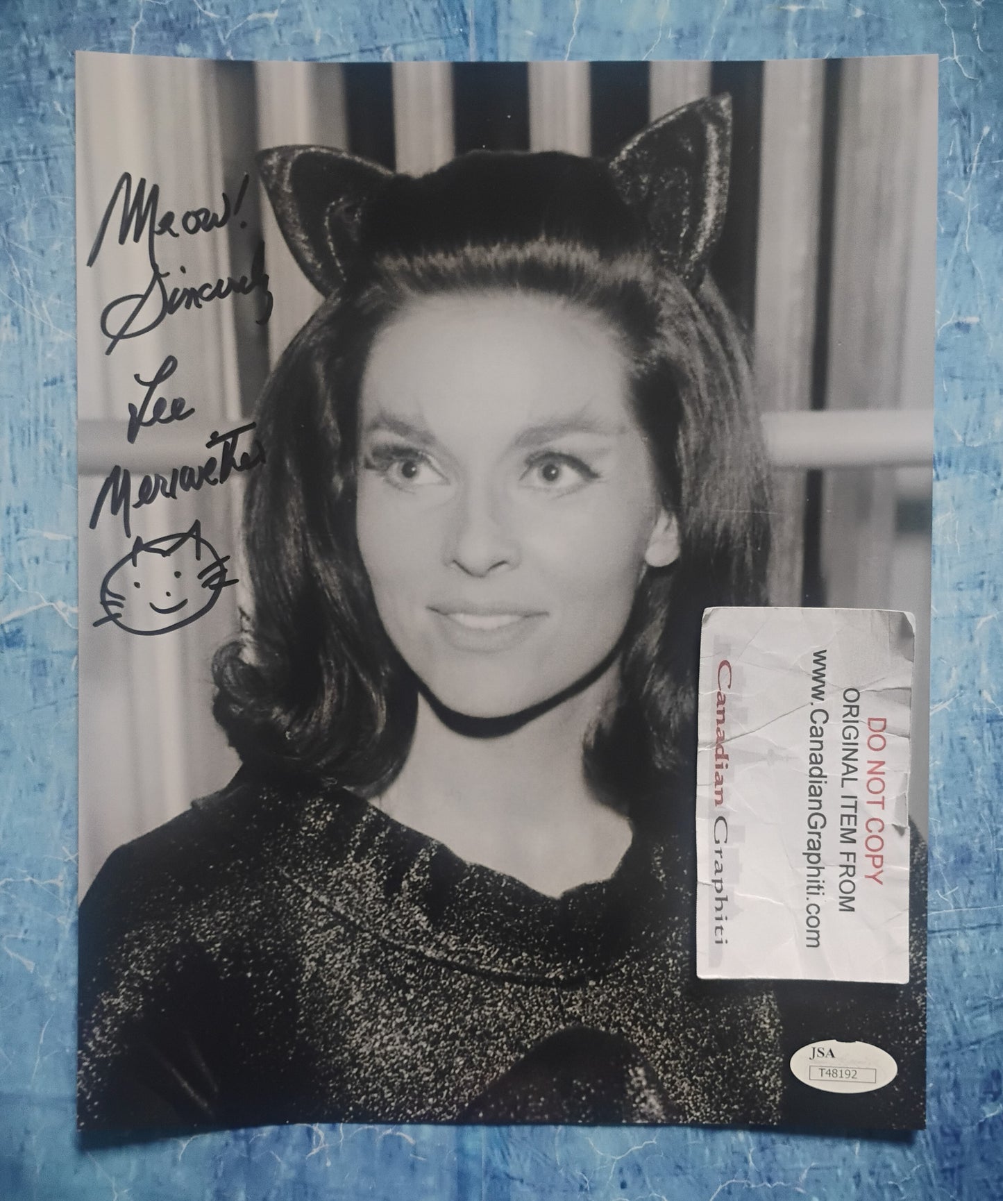 Lee Meriwether Hand Signed Autograph 8x10 Photo JSA COA Catwoman