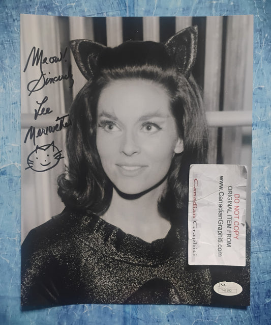 Lee Meriwether Hand Signed Autograph 8x10 Photo JSA COA Catwoman