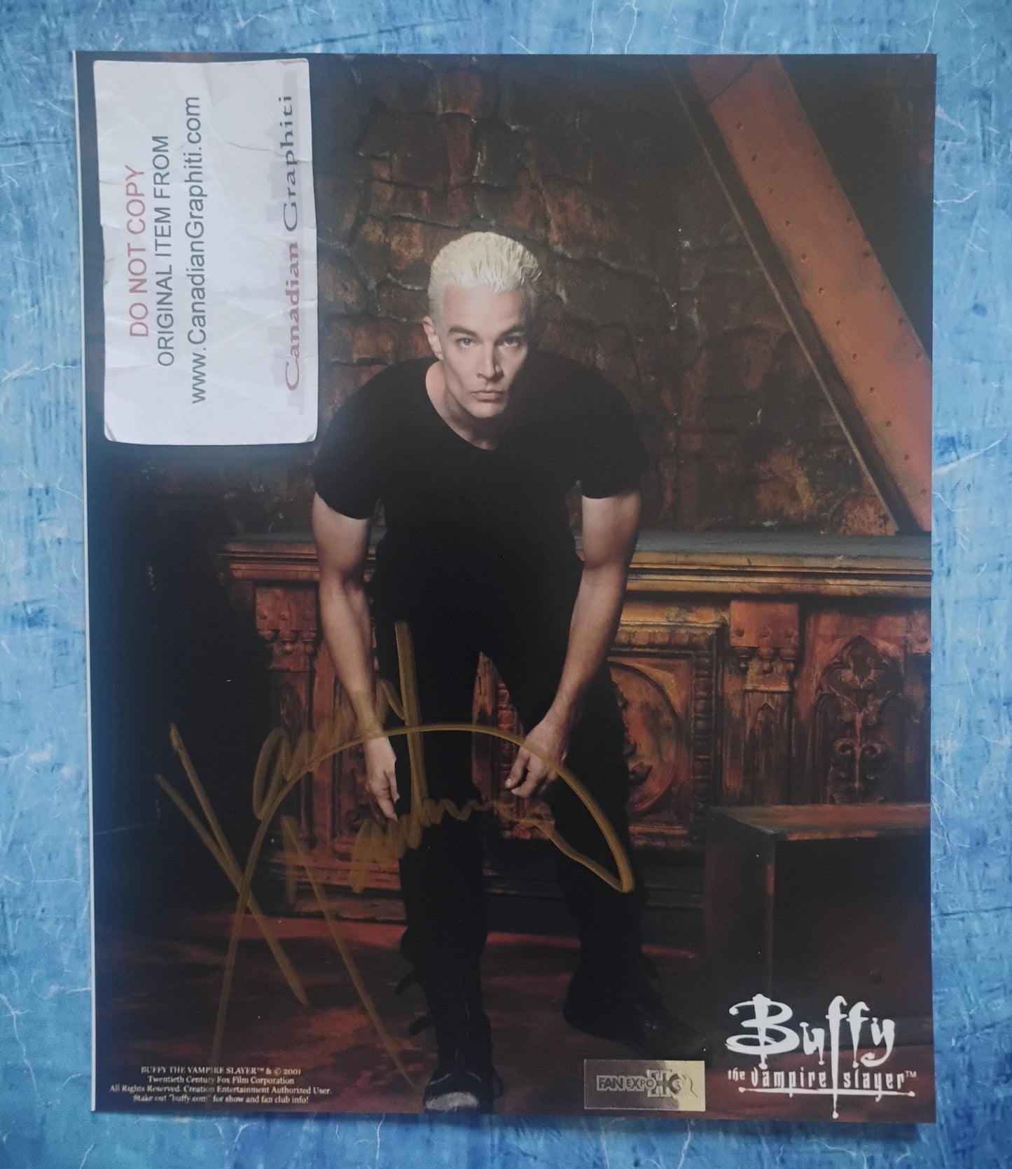 James Marsters Hand Signed Autograph 8x10 Photo COA Spike