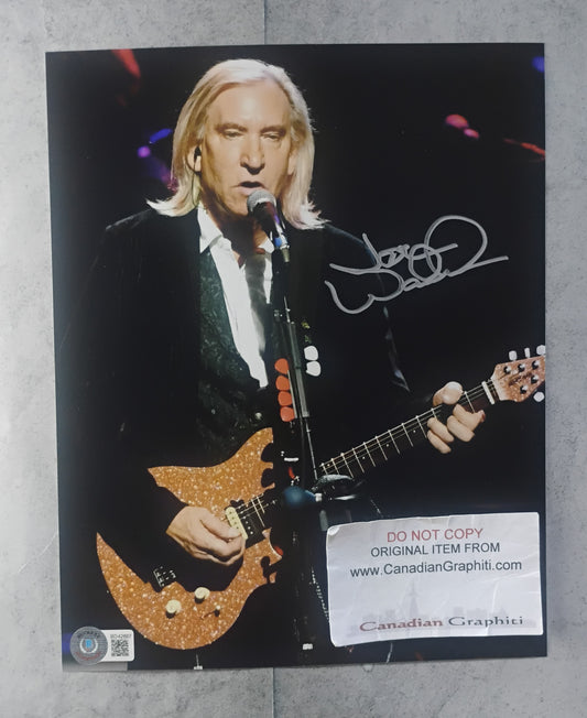 Joe Walsh Hand Signed Autograph 8x10 Photo BAS COA The Eagles
