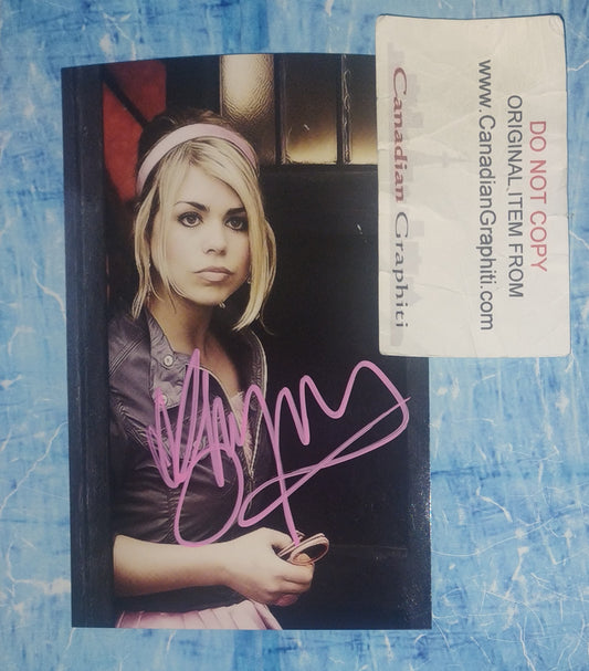 Billie Piper Hand Signed Autograph Photo COA Doctor Who